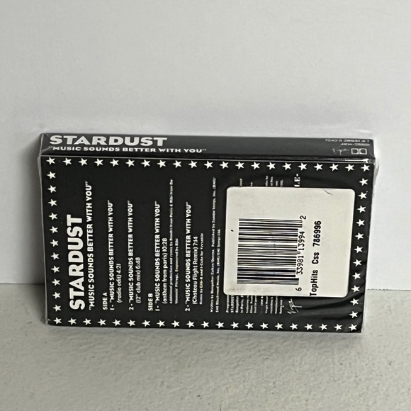 Vintage 1998 Stardust Music Sounds Better With You Cassette Tape Sealed Ziggy - Picture 2 of 8